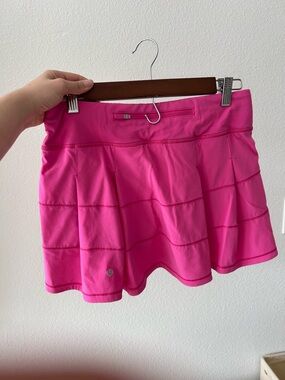 lululemon athletica Hot Pink Athletic Skort